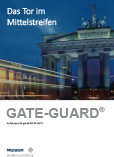 Das Brandenburger Tor bei Nacht als Symbol für die Gate-Guards von Meiser Strassenausstattung.